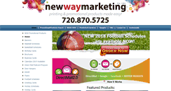 Desktop Screenshot of newwaymarketing.net